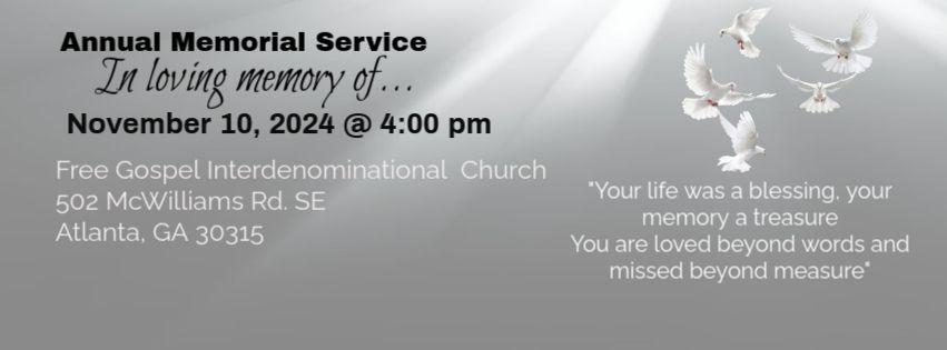 Annual Memorial Service