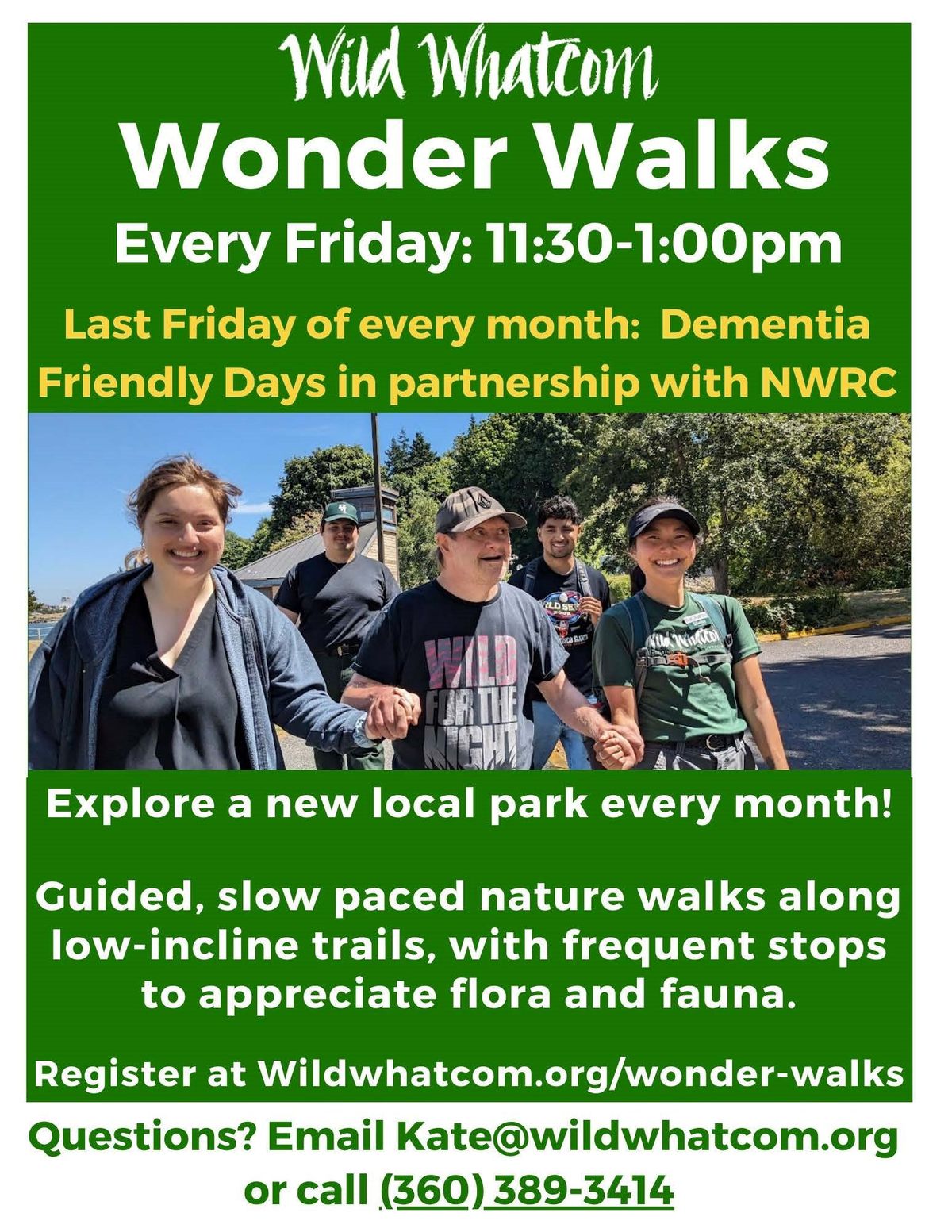 Wild Whatcom Wonder Walks