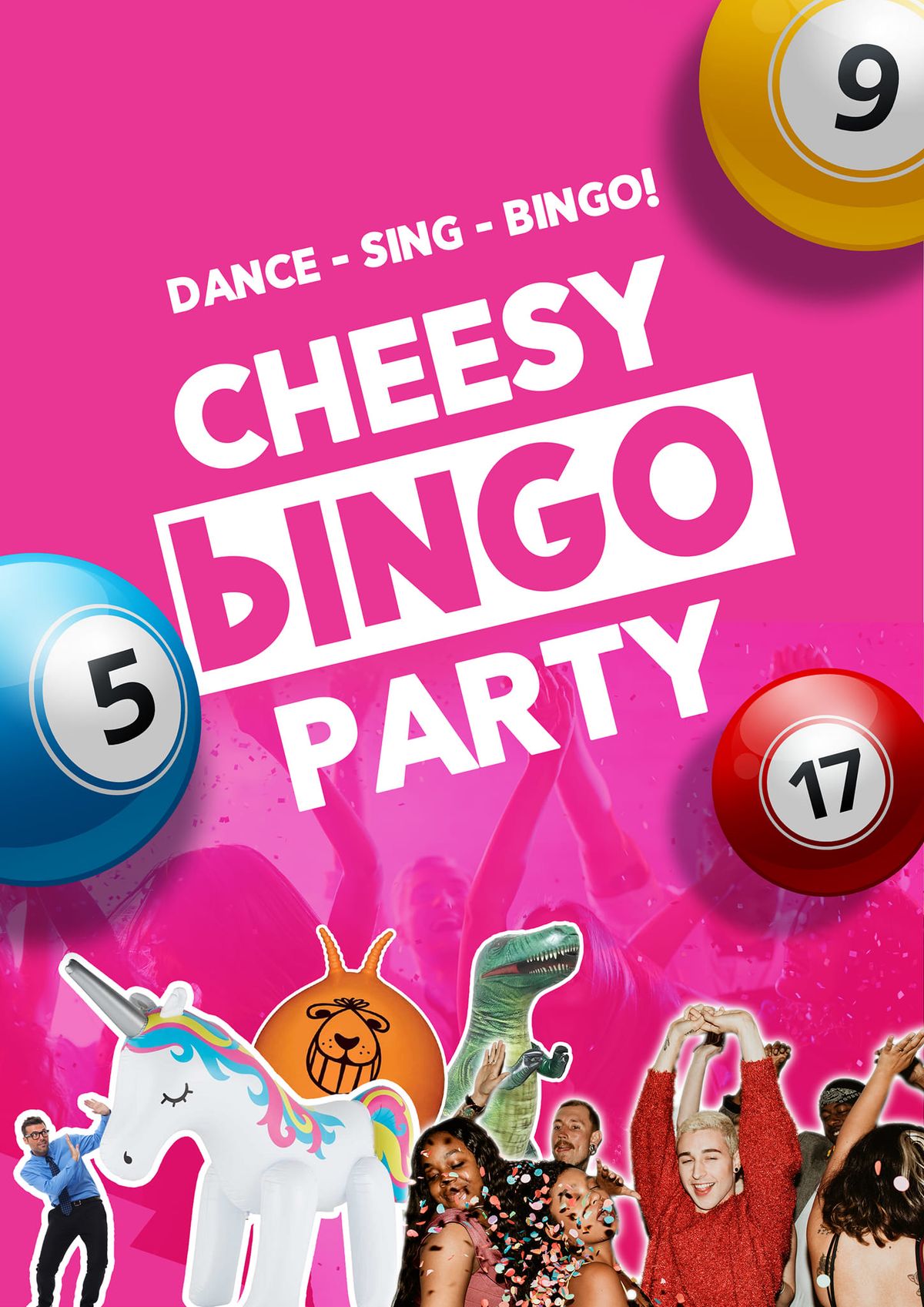 Cheesy BIngo Party Night 