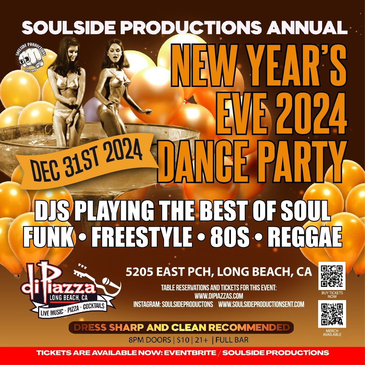 SOULSIDE PRODUCTIONS NYE PARTY 