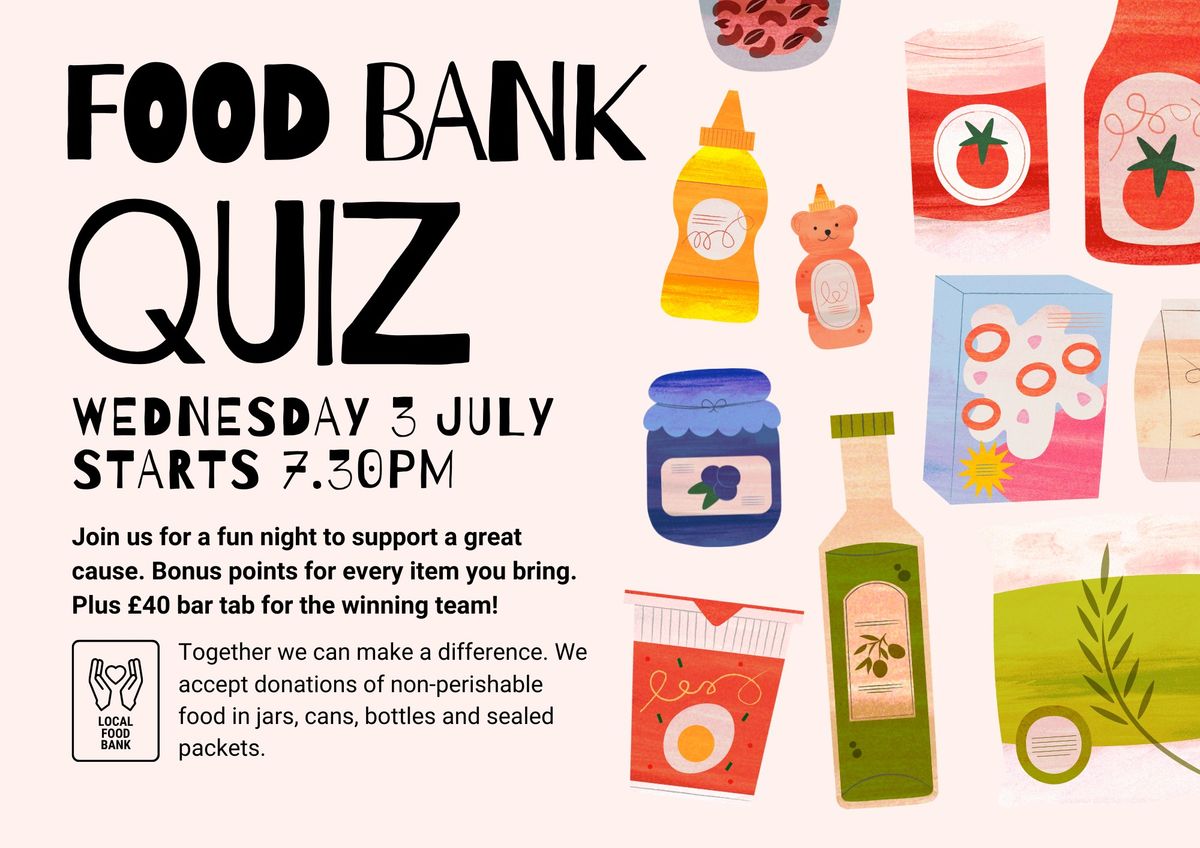 Quiz Night, Food Bank Special