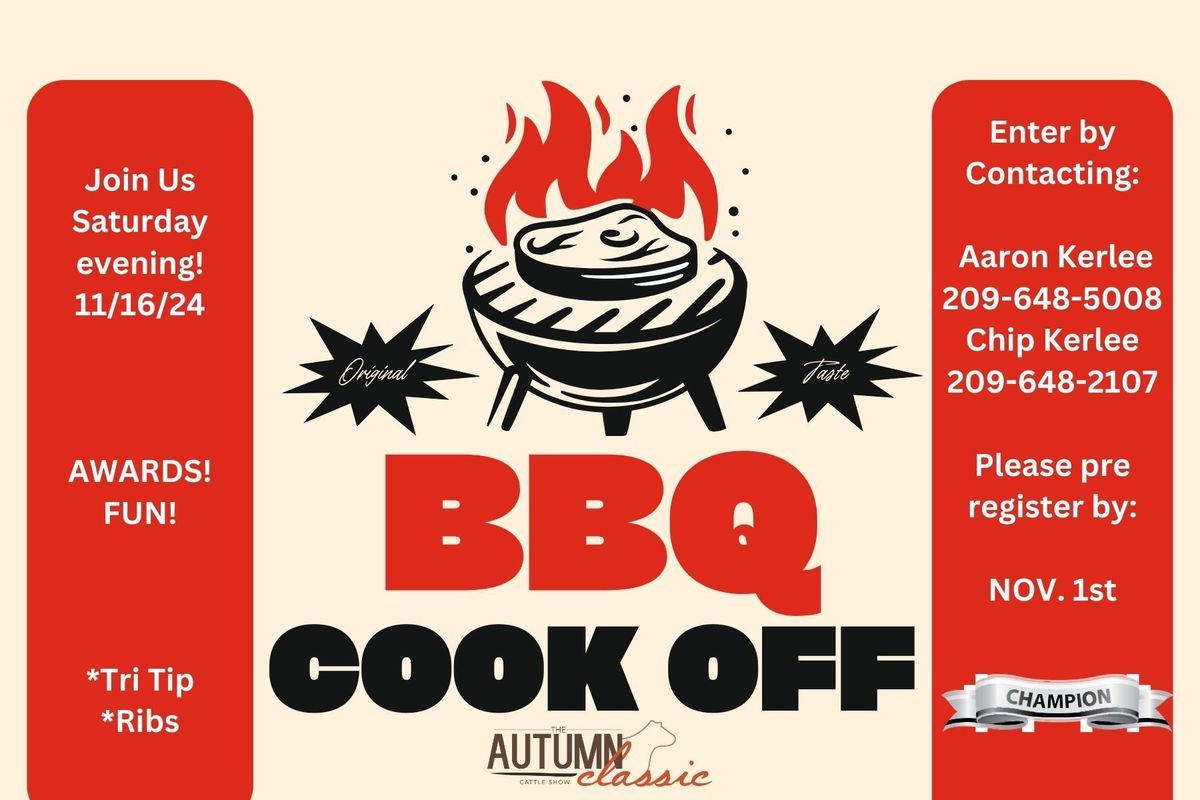 The Autumn Classic BBQ Cook Off