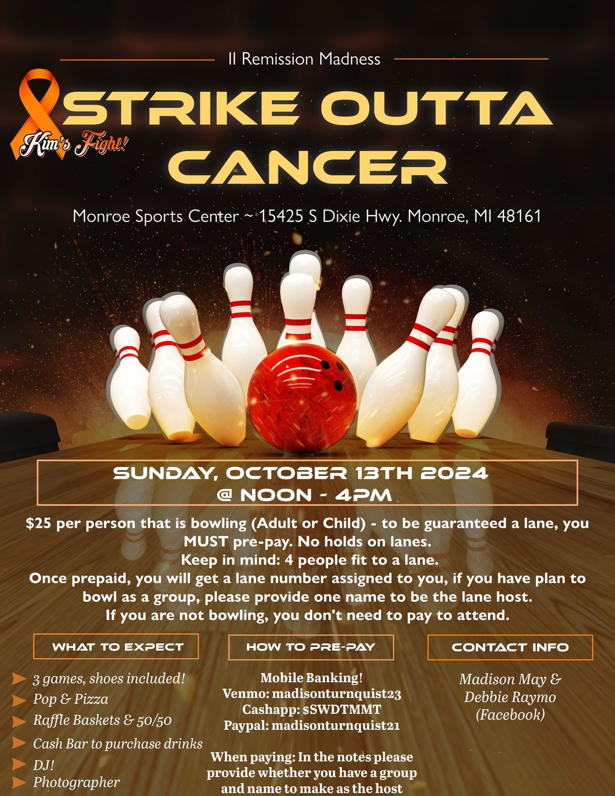 STRIKE OUTTA CANCER II Remission Madness