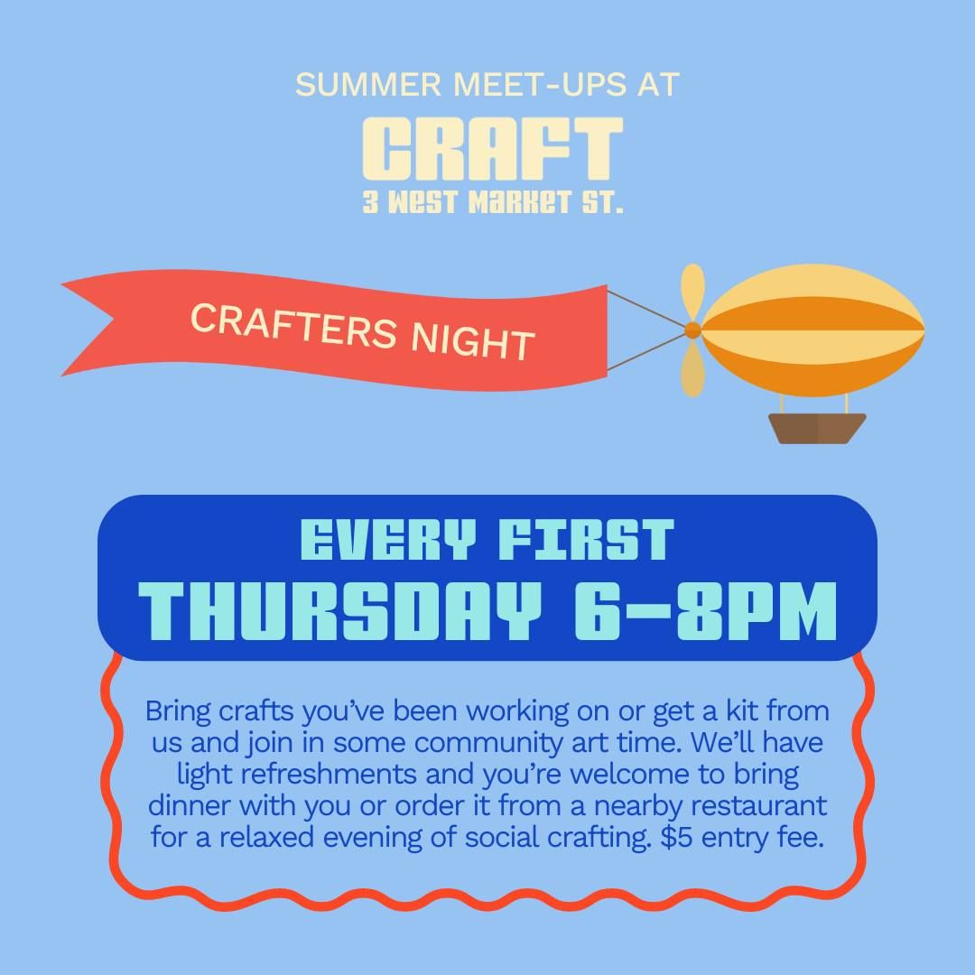 Crafters' Night at CRAFT