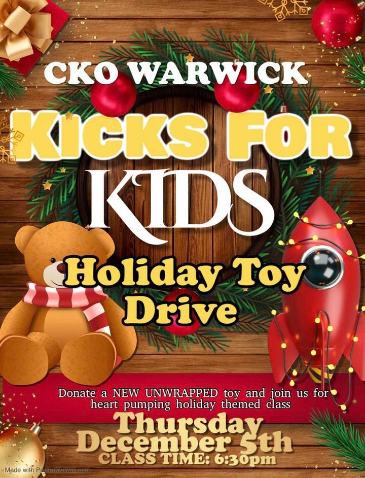 KICKS FOR KIDS - HOLIDAY TOY DRIVE