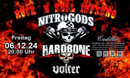 NITROGODS & HARDBONE & VOLTER - Das Rock\u00b4n Roll Inferno