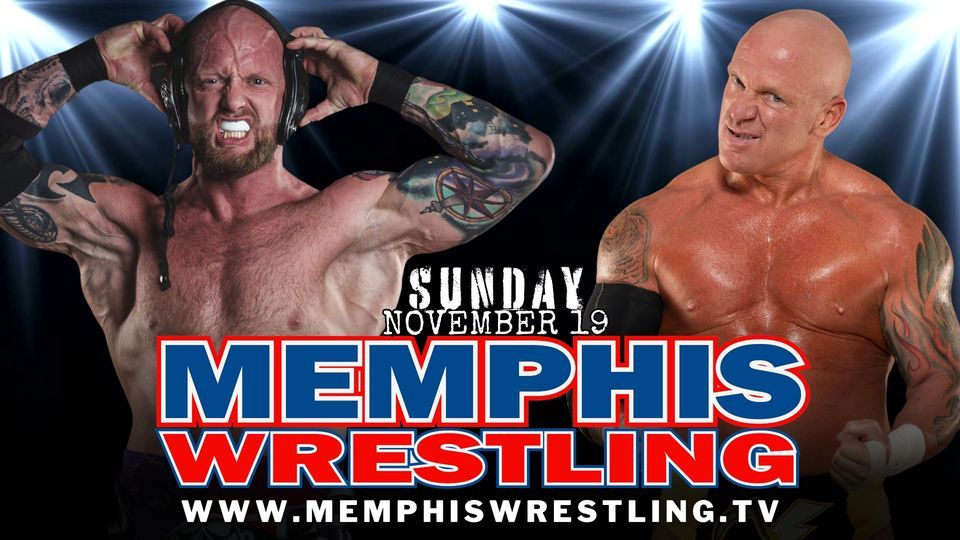 NOV. 19 | Josh Alexander & Eric Young are coming to Memphis Wrestling!