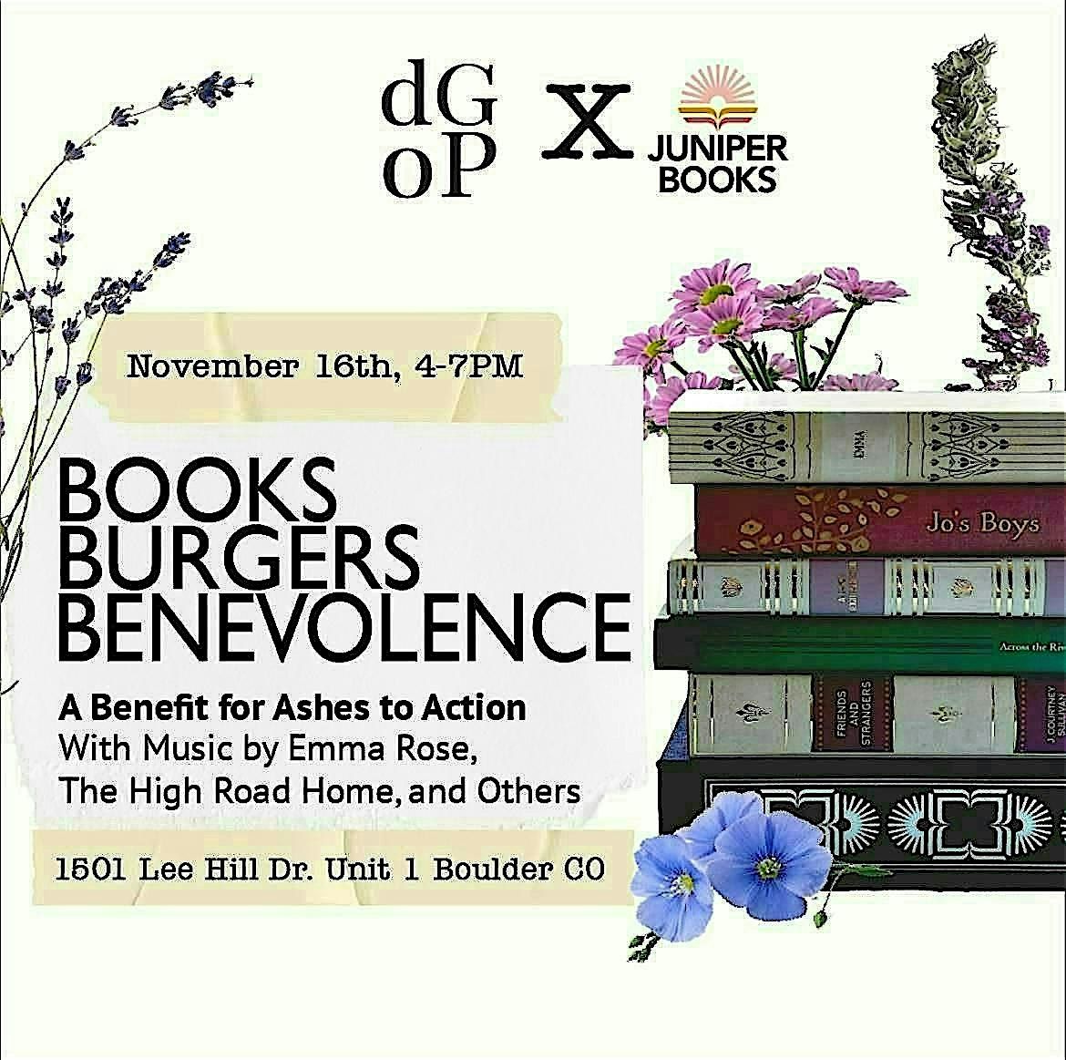DGOP x Juniper Books Nederland Benefit