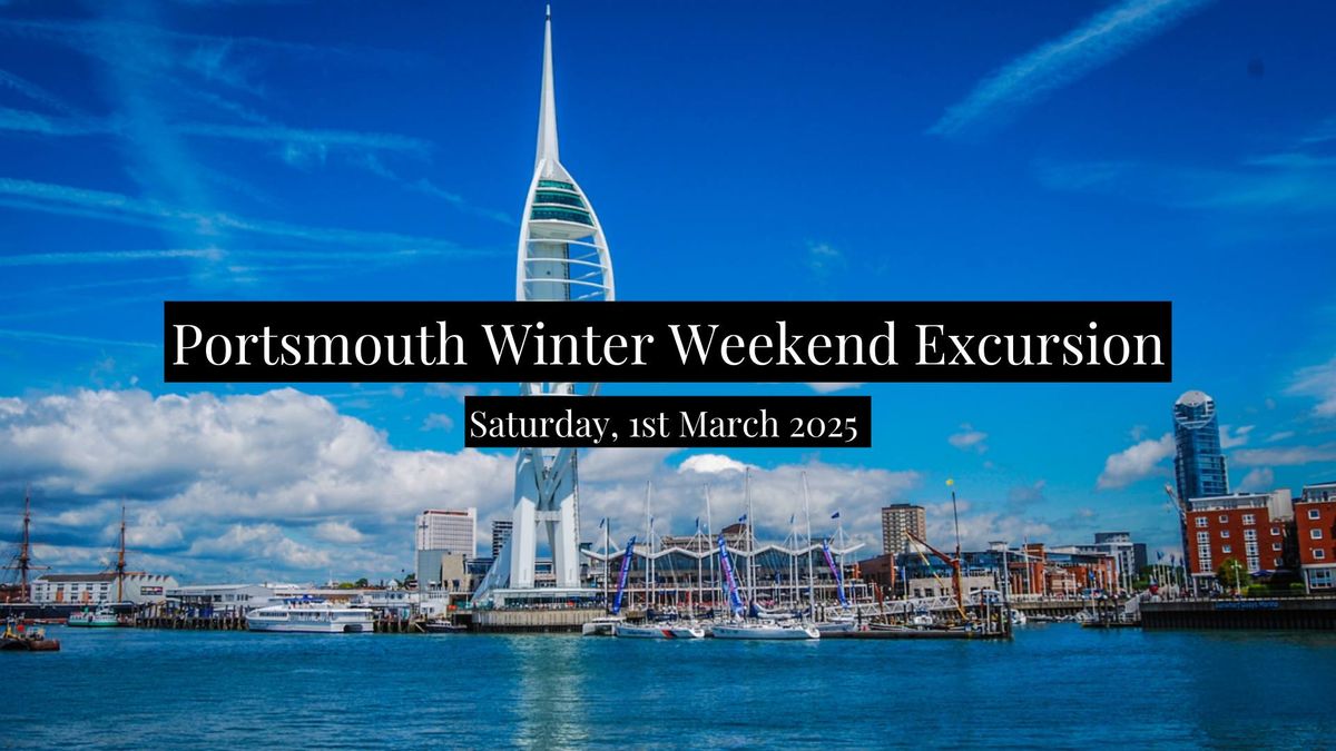 Portsmouth Sightseeing Tour & Evening Ghost Walking Tour (from London)