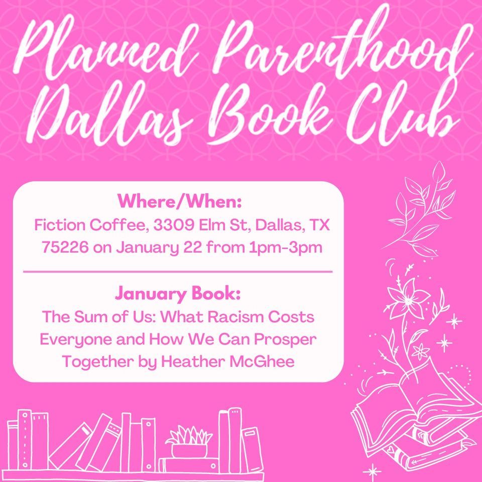 Dallas Book Club at Fiction Coffee in Deep Ellum!