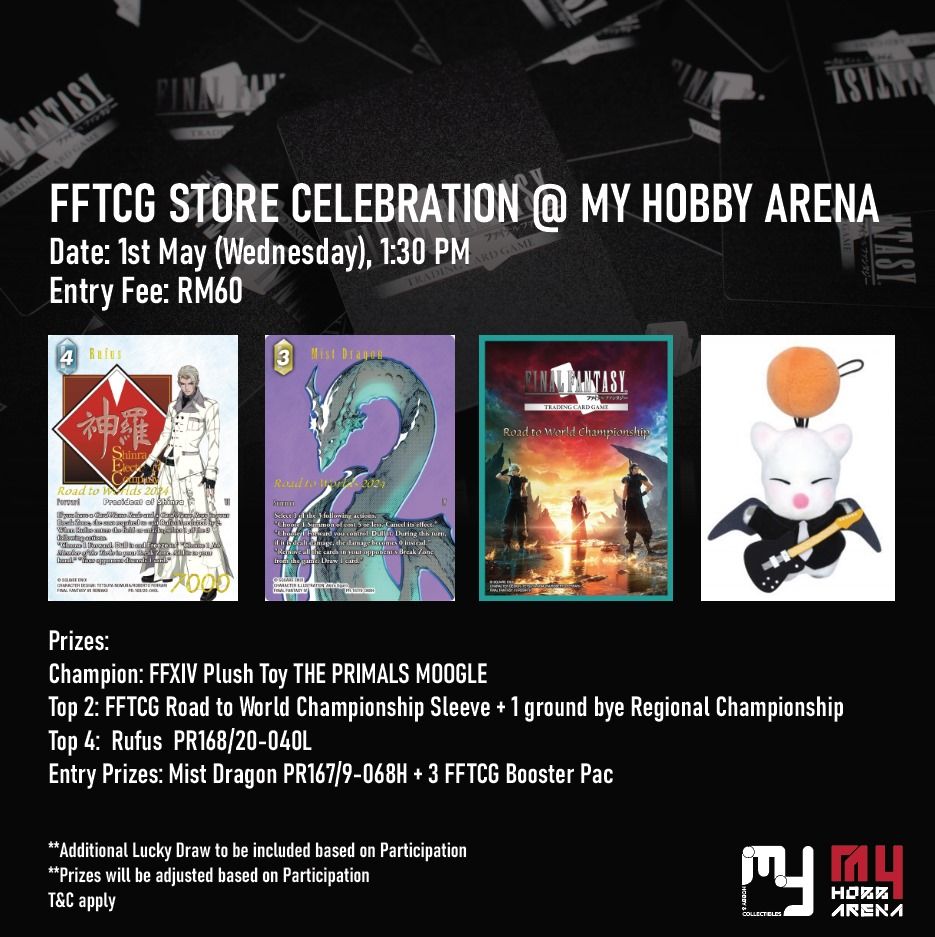 FFTCG Store Celebration - My Hobby Arena