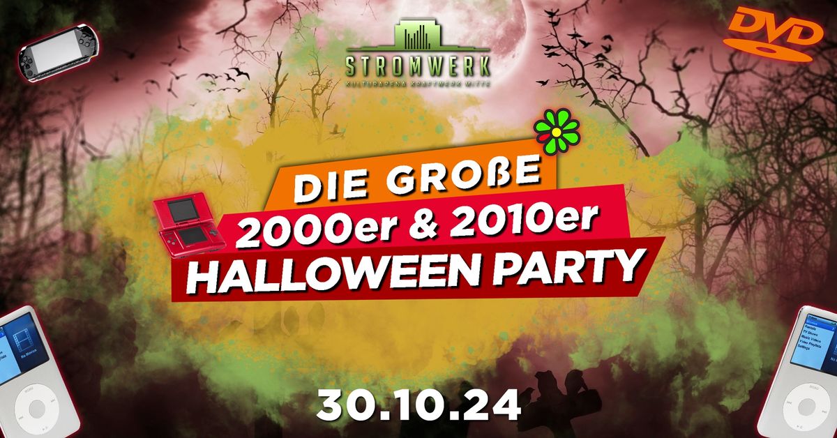 2000ER UND 2010ER HALLOWEEN PARTY | 30.10. | Stromwerk