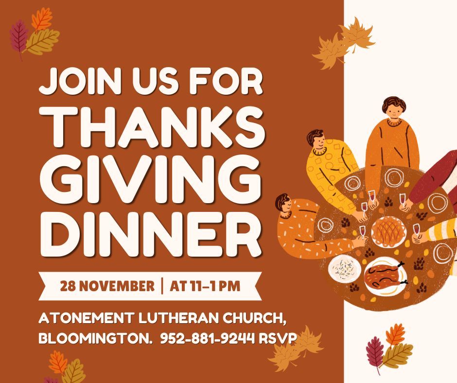 Thanksgiving Meal at Atonement