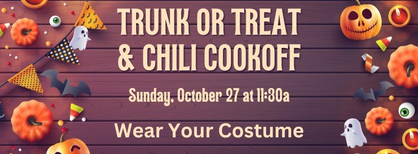 Trunk or Treat & Chili Cookoff 