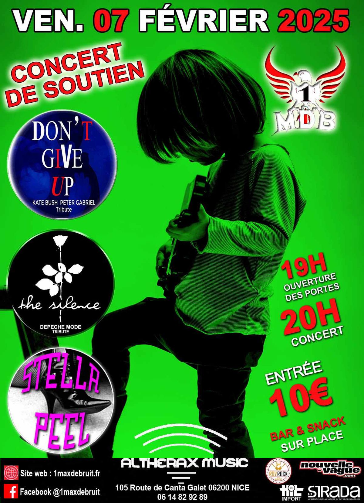 Concert de soutien RockFest 1 Max De Bruit