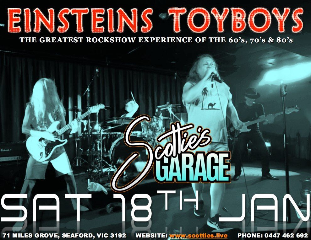 Einsteined Tour 2025 live @ Scotties Garage