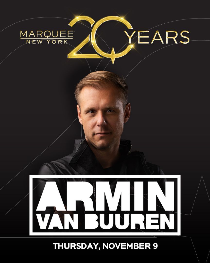 Armin Van Buuren at Marquee New York