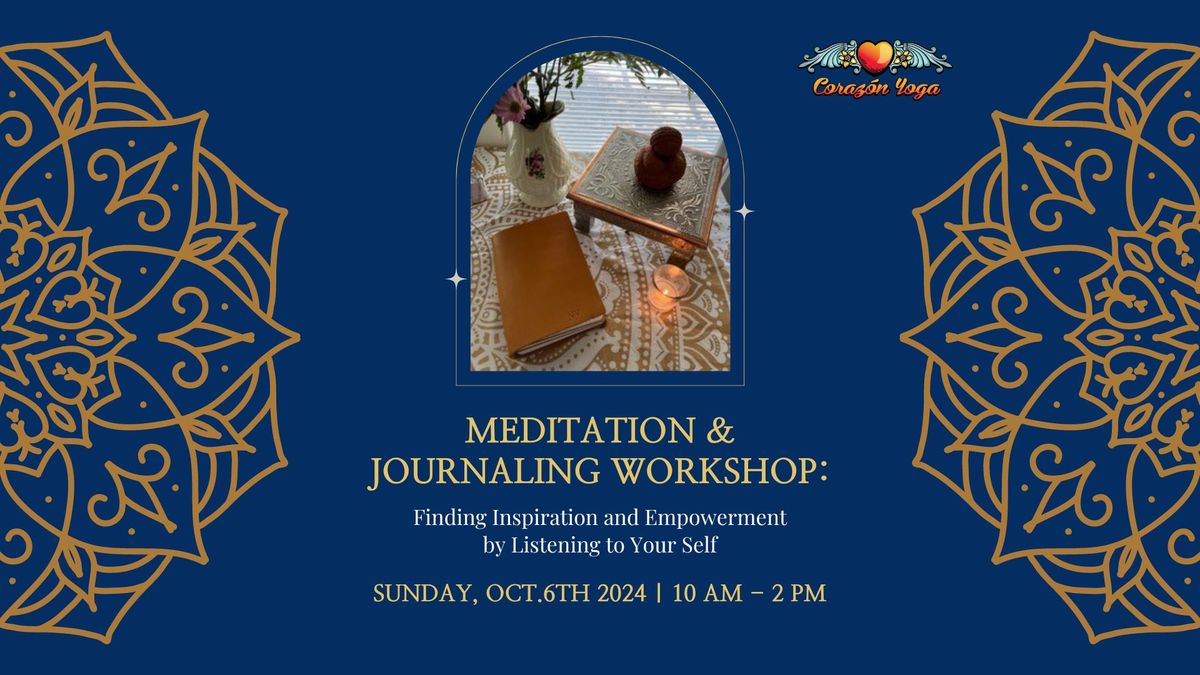 Meditation & Journaling Workshop