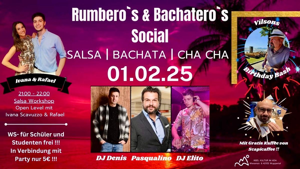 Rumbero's & Bachatero's Social auf der INSEL