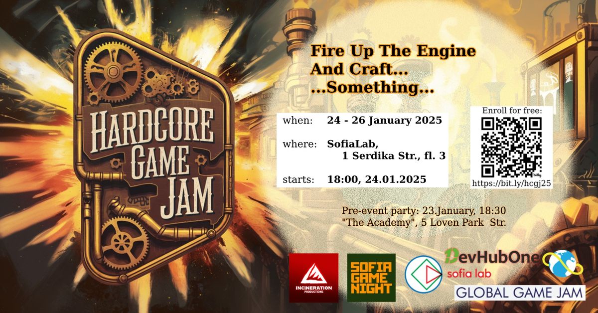 Hardcore Game Jam 2025 - part of Global Game Jam