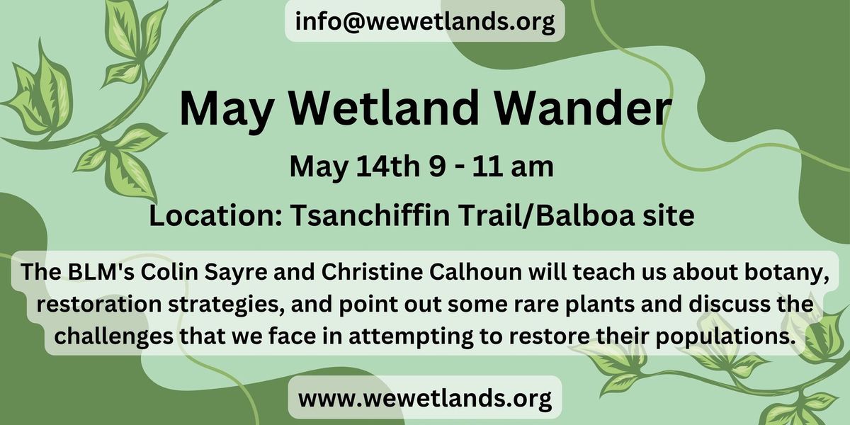 May Wetland Wander 