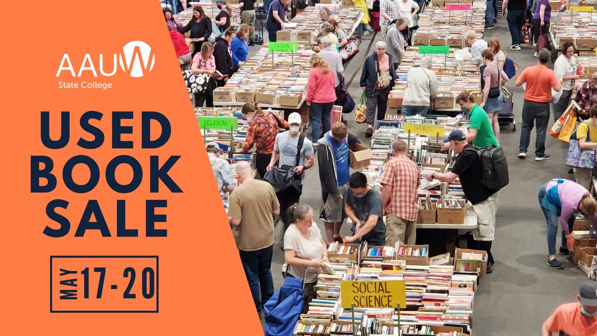 2025 AAUW State College USED BOOK SALE