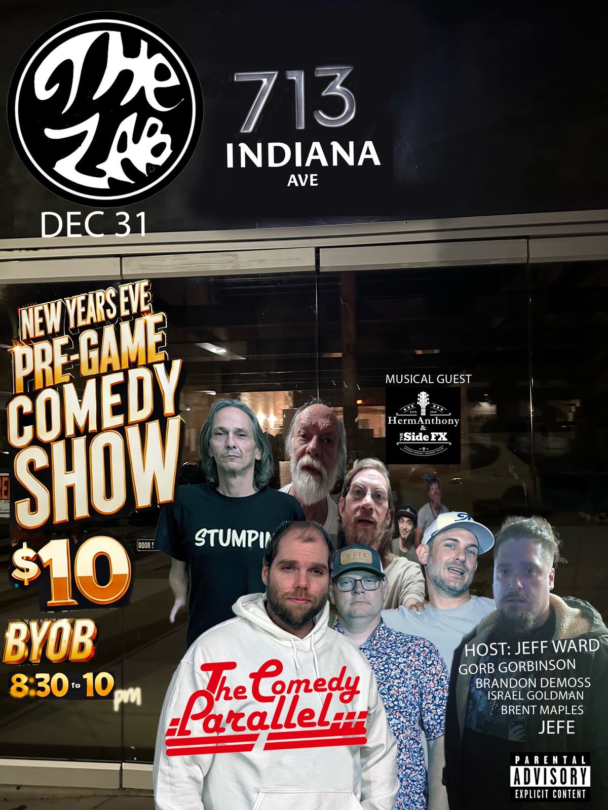 New Years Eve Pre Game Comedy Show