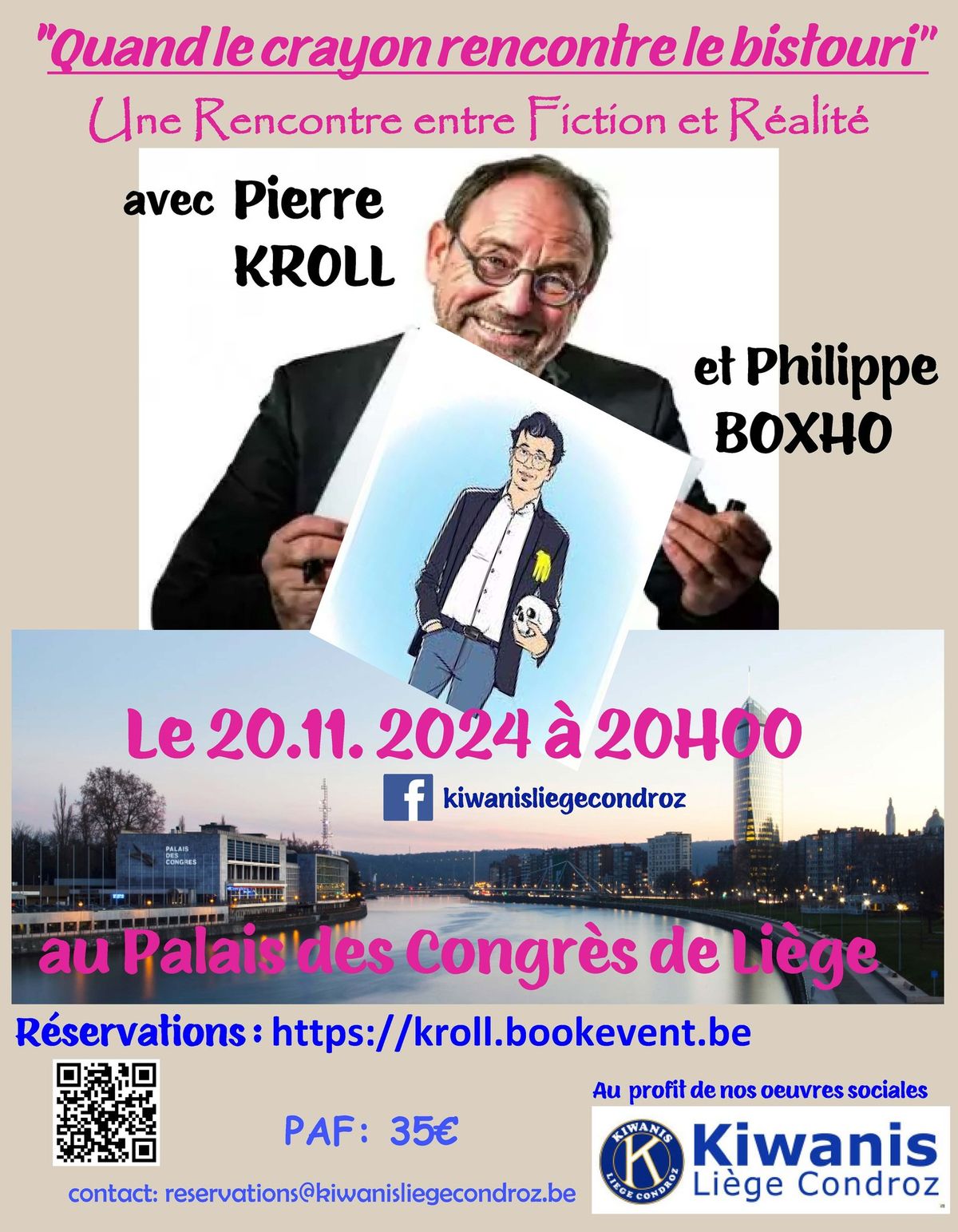 Une rencontre entre Philippe BOXHO et Pierre KROLL