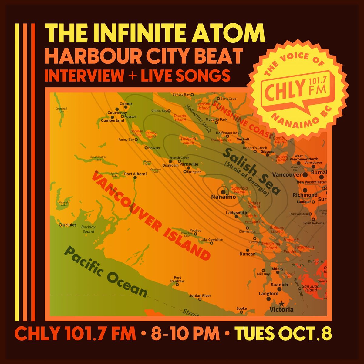 HARBOUR CITY BEAT ON CHLY PRESENTS LIVE ON AIR - THE INFINITE ATOM