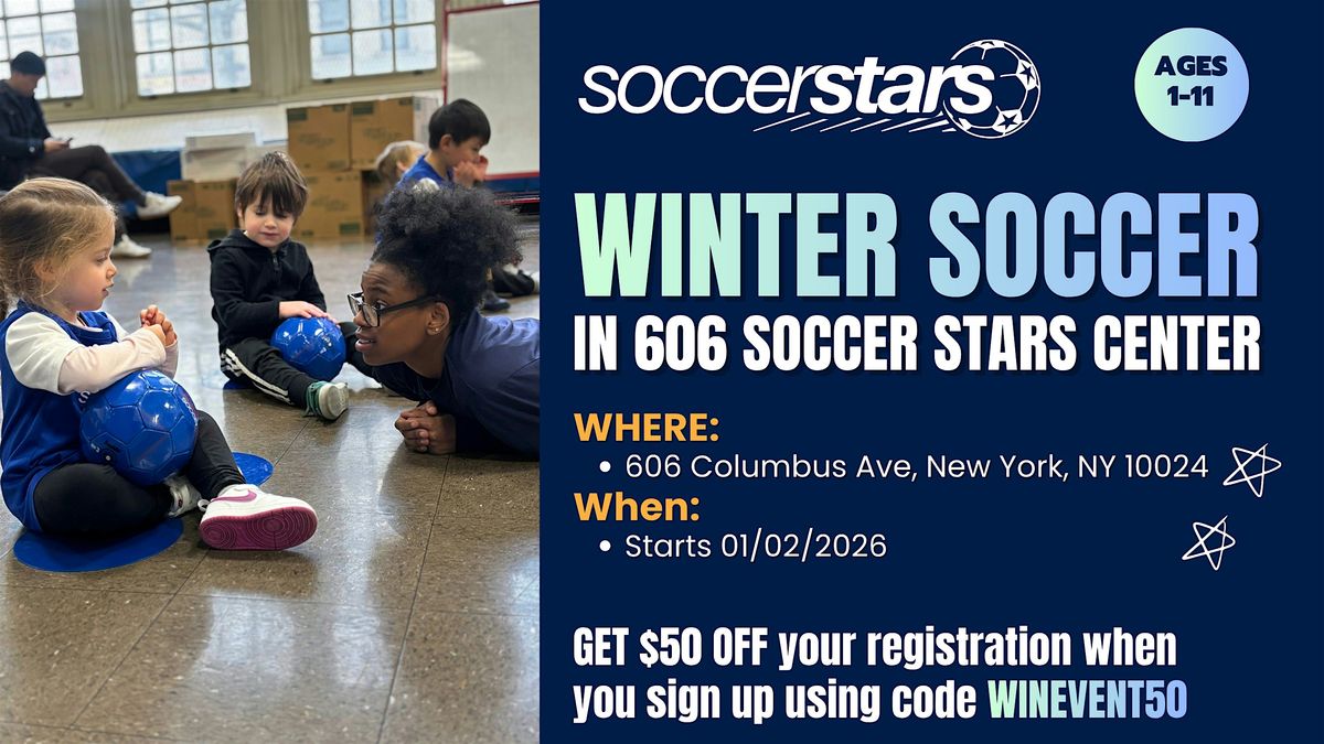 Winter Soccer in 606 Soccer Stars Center