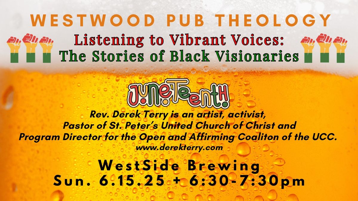 June Pub Theology: The Stories of Black Visionaries