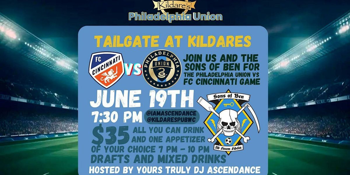 Philadelphia Union viweing party with the Sons of Ben