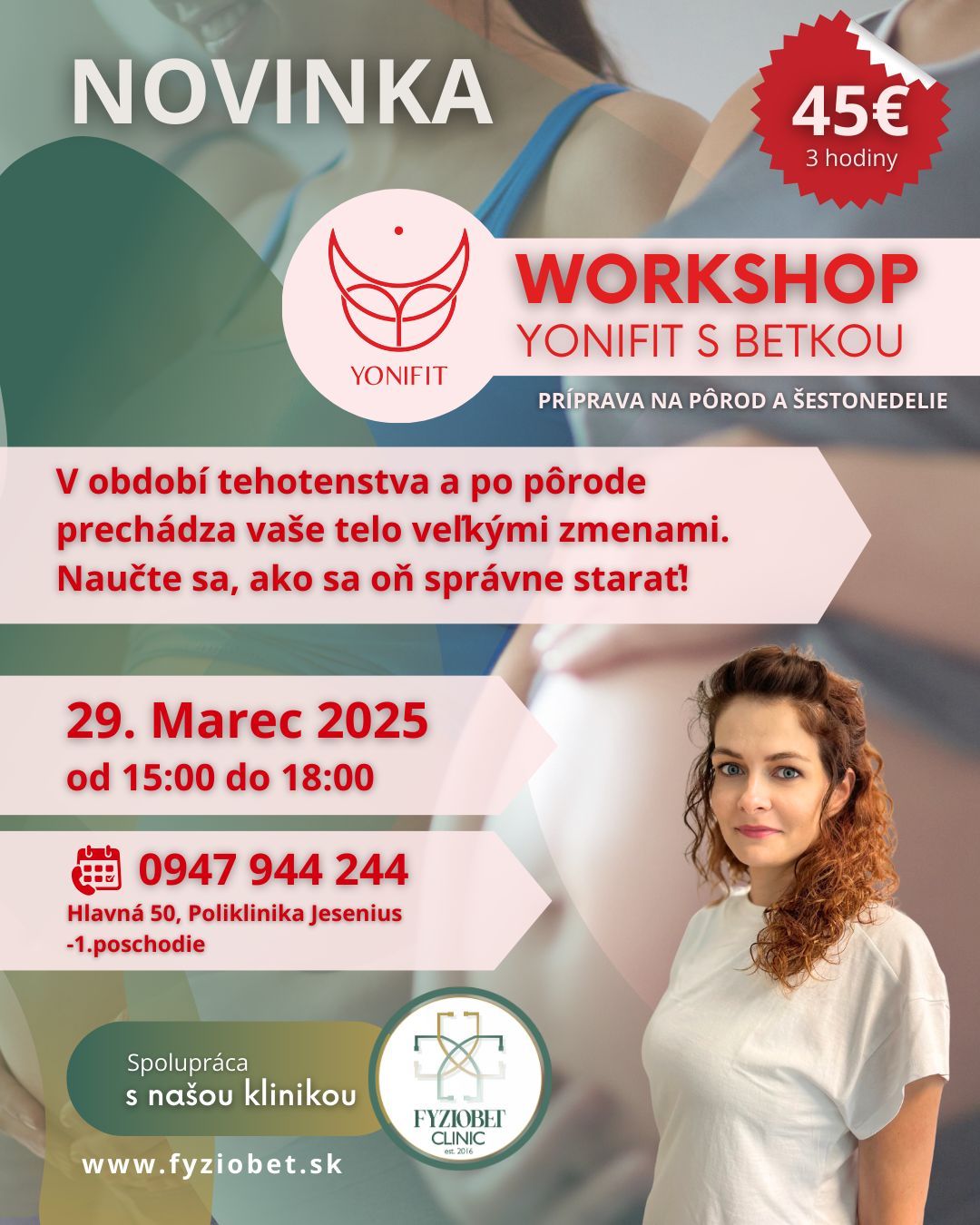 Workshop - Yonifit s Betkou