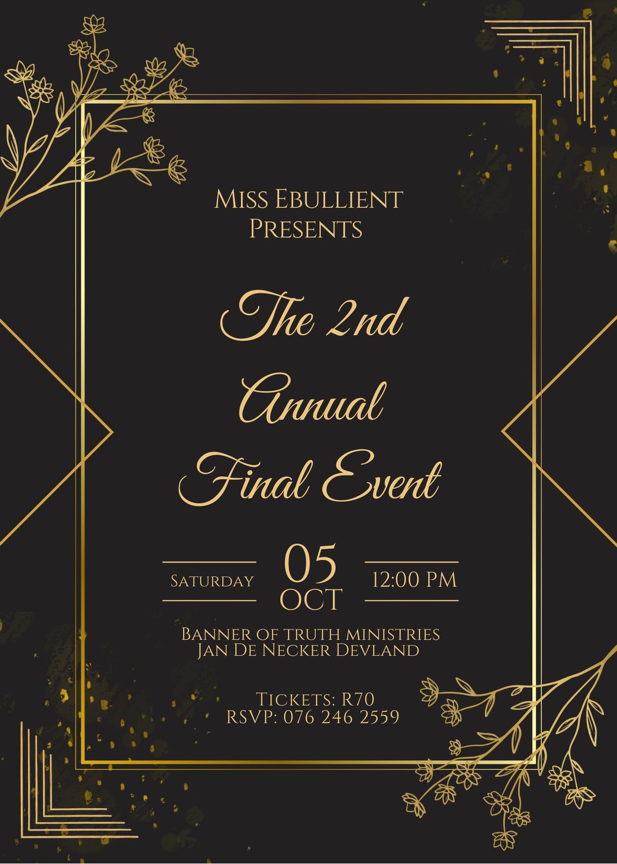 2nd annual final event