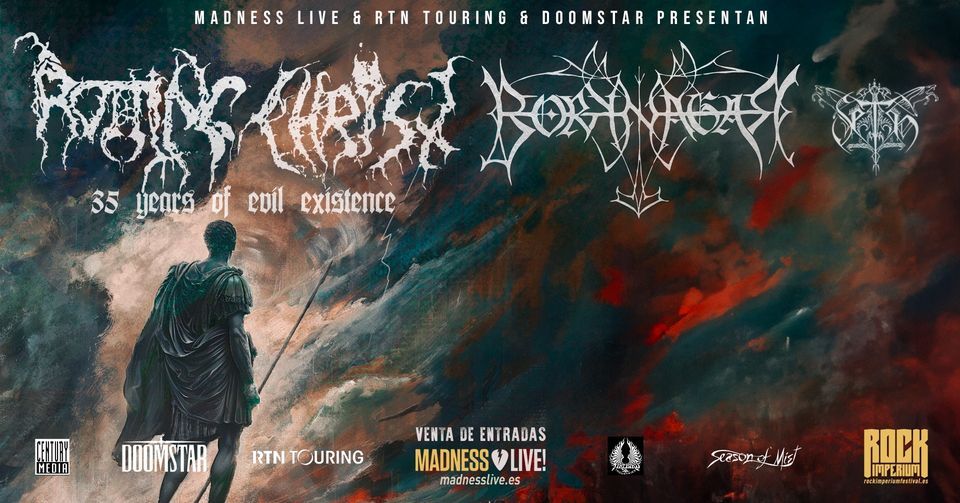 Rotting Christ & Borknagar - Co-Headline EU Tour 2024 + Support: Seth