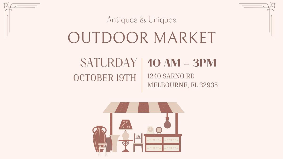 October Outdoor Market