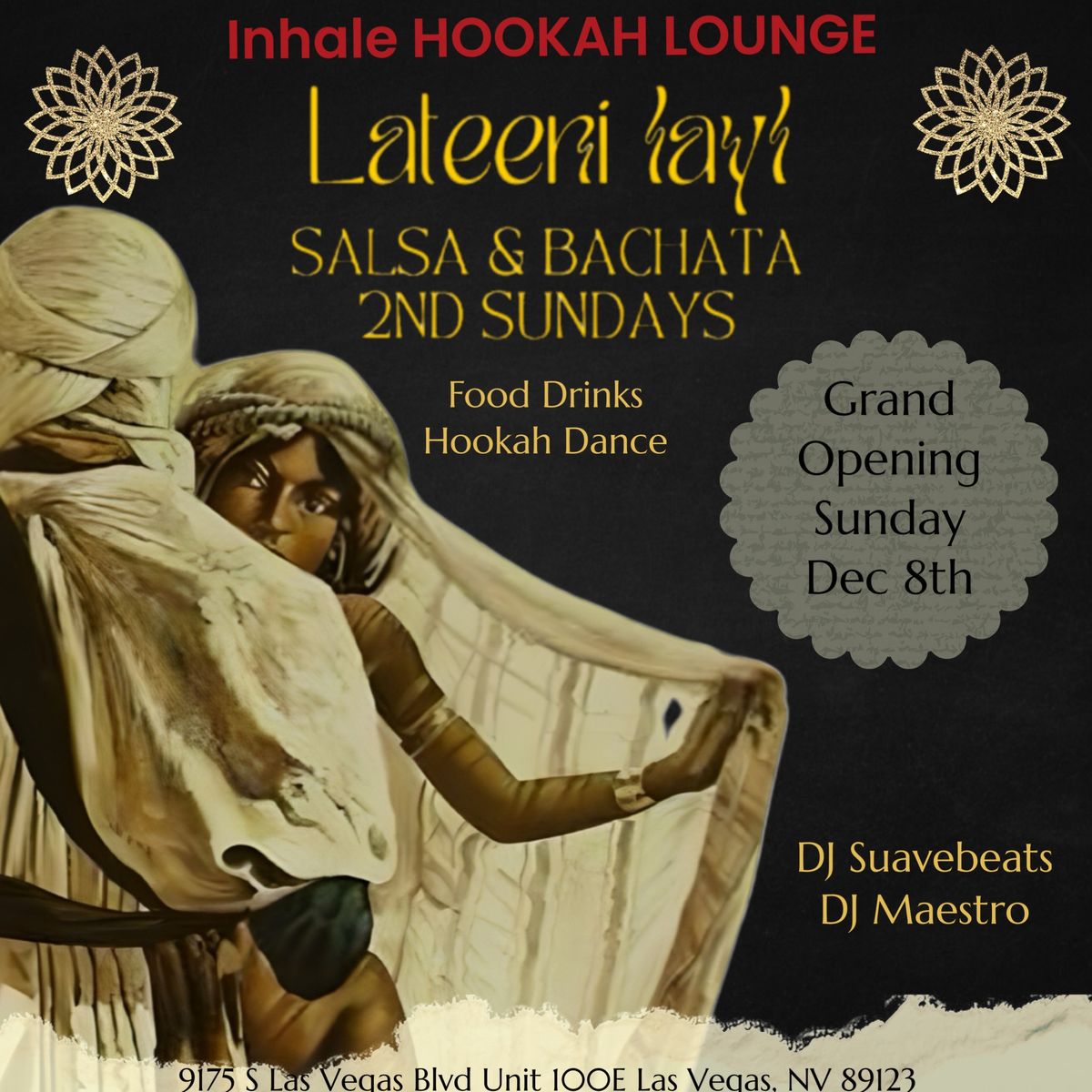 Lateeni layl Salsa & Bachata 2nd Sundays