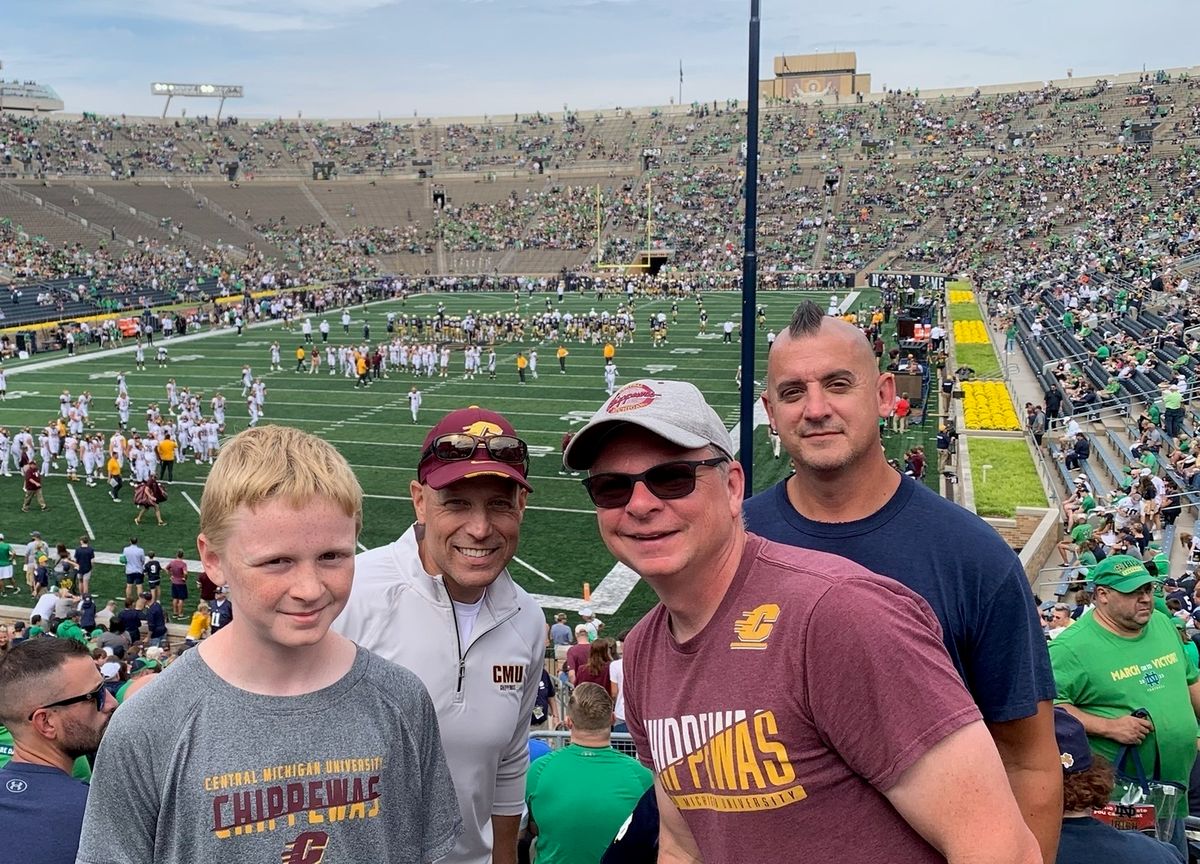 Notre Dame Fighting Irish vs. Central Michigan Chippewas