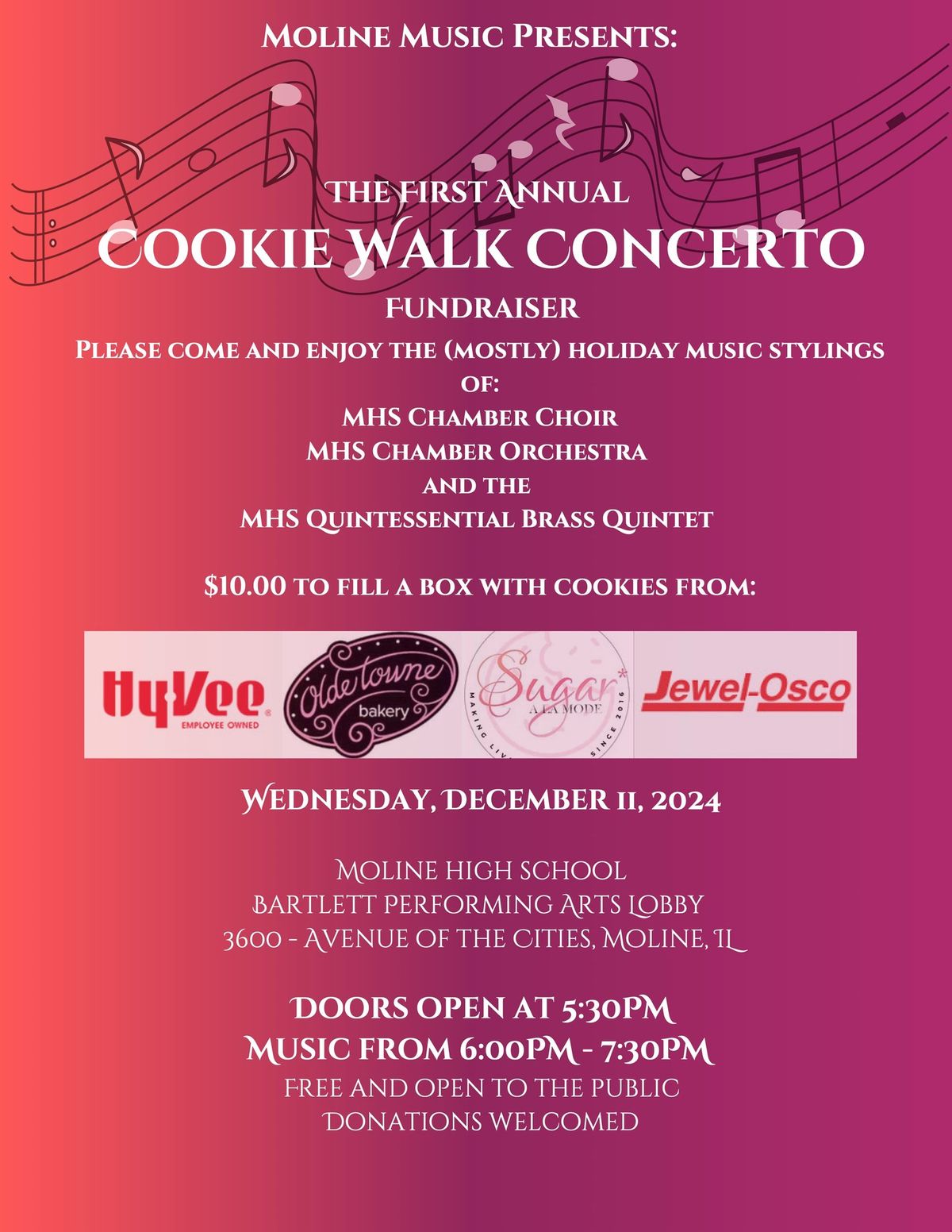 Cookie Walk Concerto!