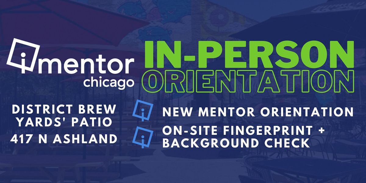 iMentor Chicago Mentor Orientation - District Brew Yards - 09\/24\/2021