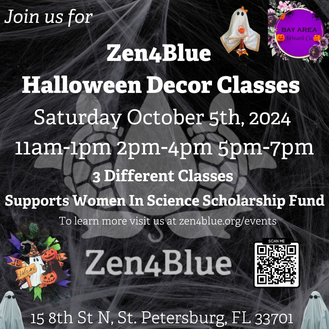 Zen4Blue Halloween Decor Classes