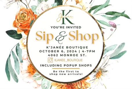 K\u2019Jan\u00e9e Boutique Sip & Shop (Fall Edition)