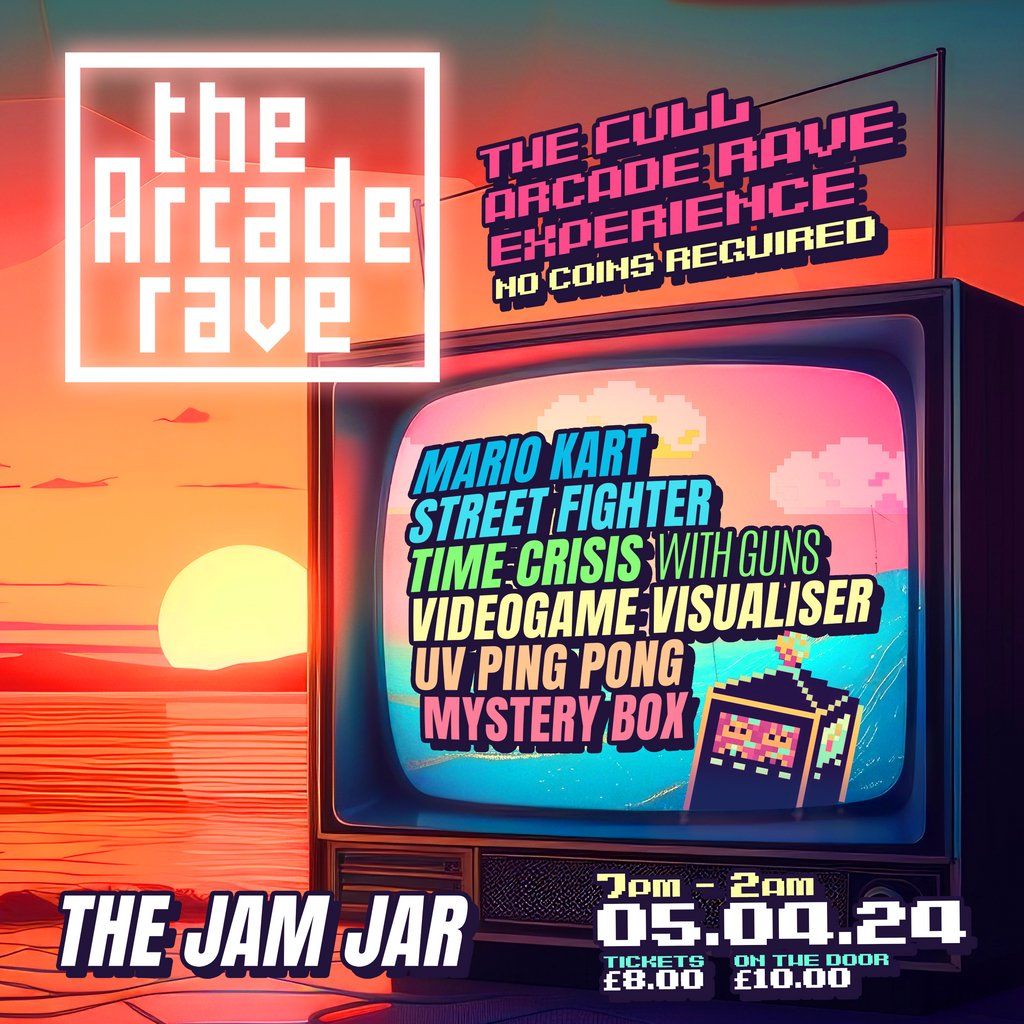 The ARCADE RAVE with MADAME ELECTRIFIE