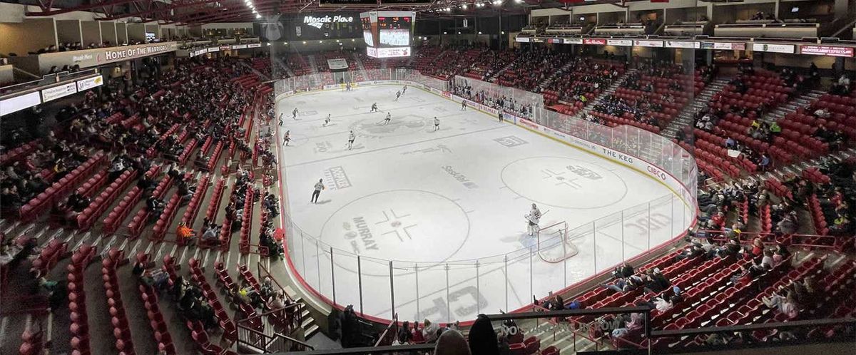 Brandon Wheat Kings at Moose Jaw Warriors