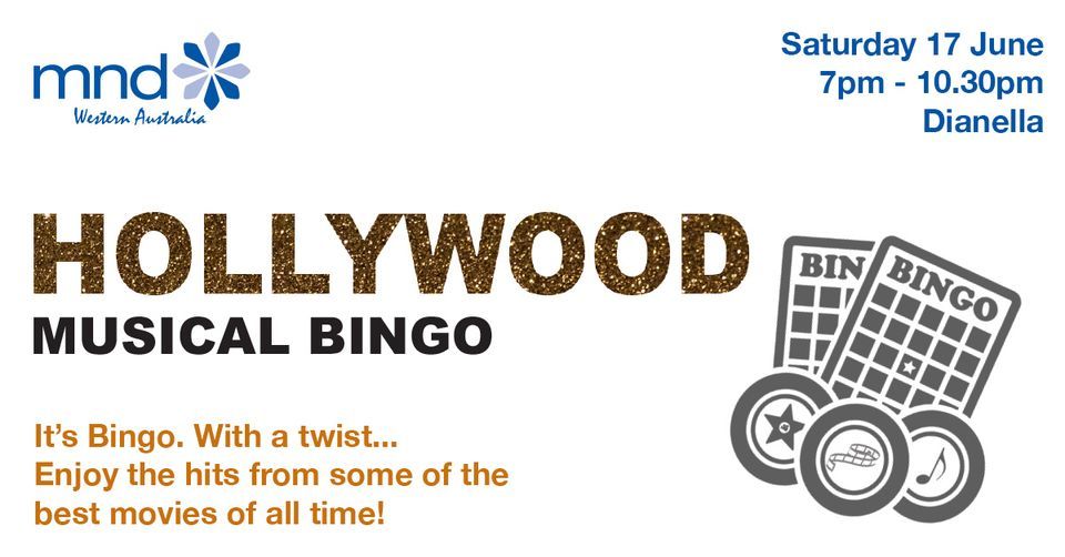 Hollywood Musical Bingo