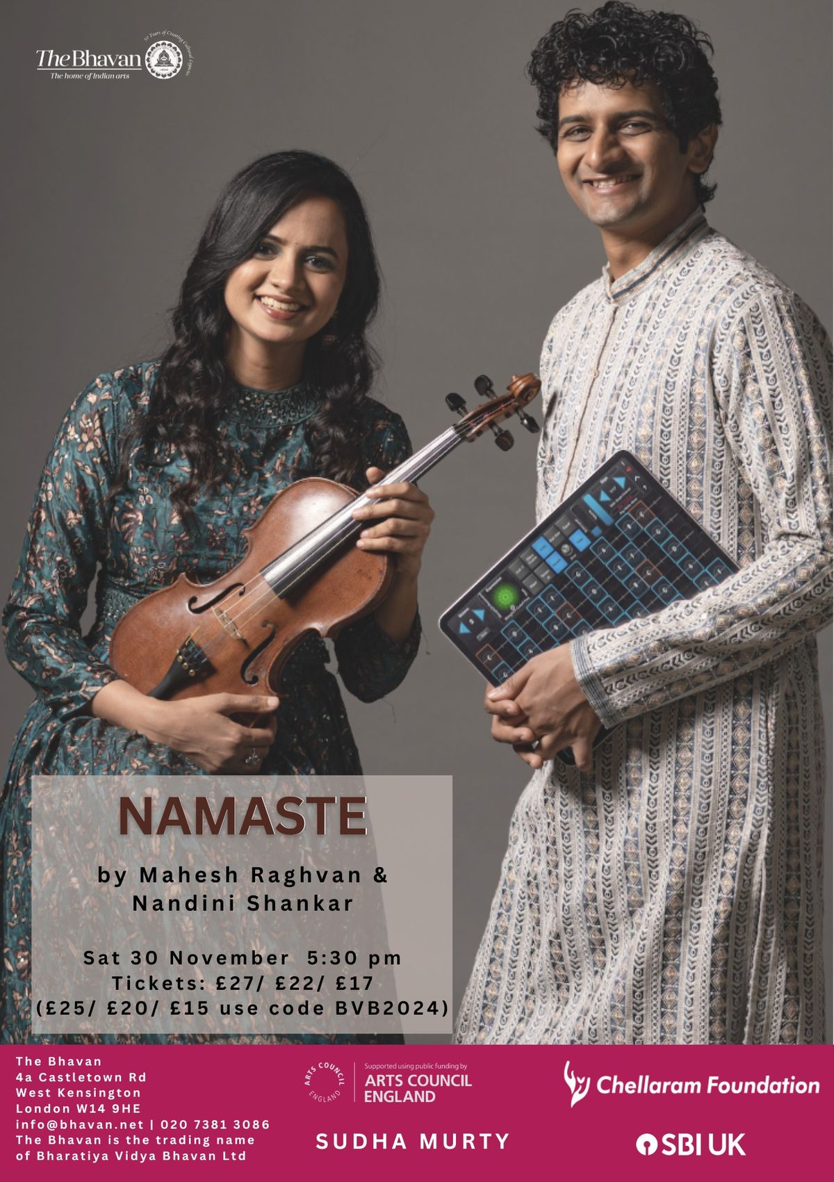 Namaste by Mahesh Raghvan and Nandini Shankar