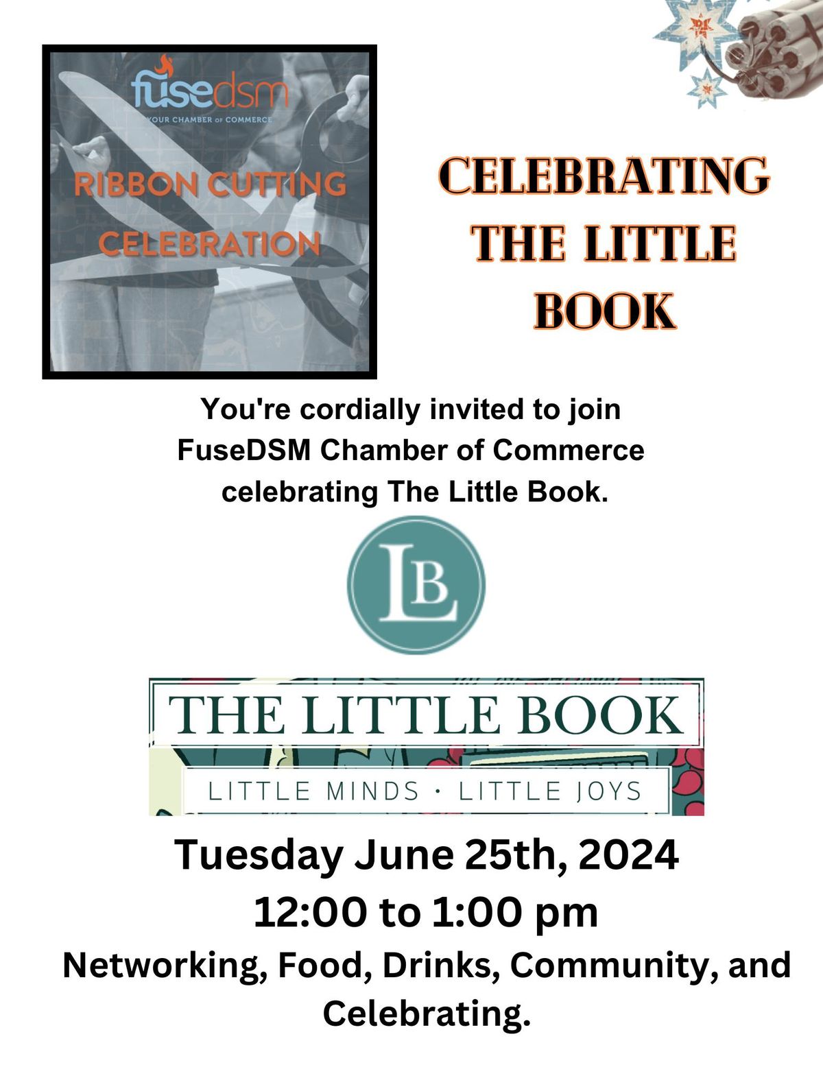 FuseDSM Ribbon Cutting Celebration for The Little Book