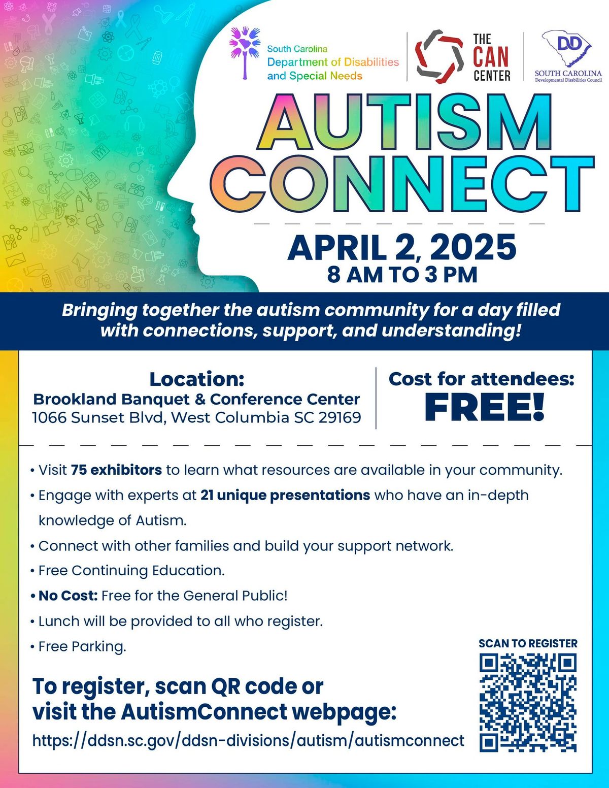 AutismConnect 2025 - FREE EVENT! - South Carolina Department of Disabilities and Special Needs