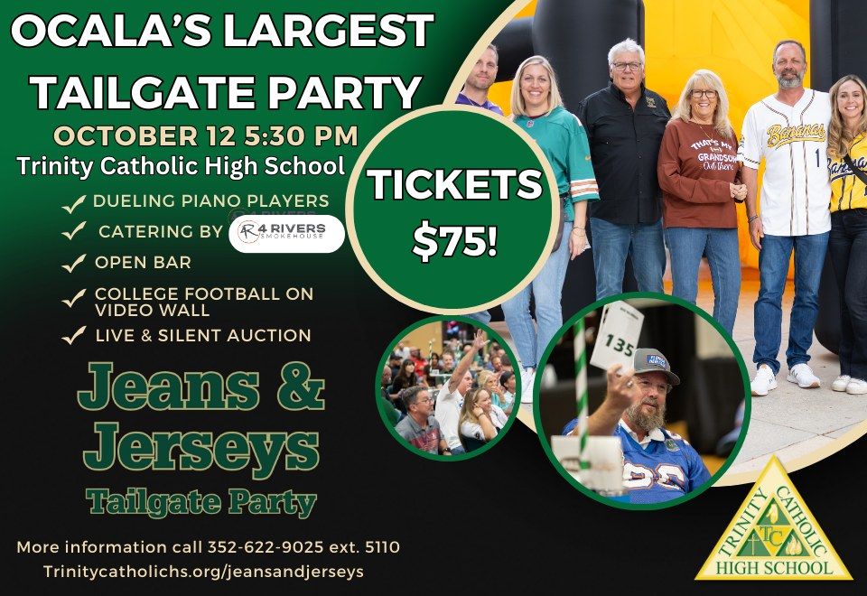 5th Annual Jeans & Jerseys Tailgate Party