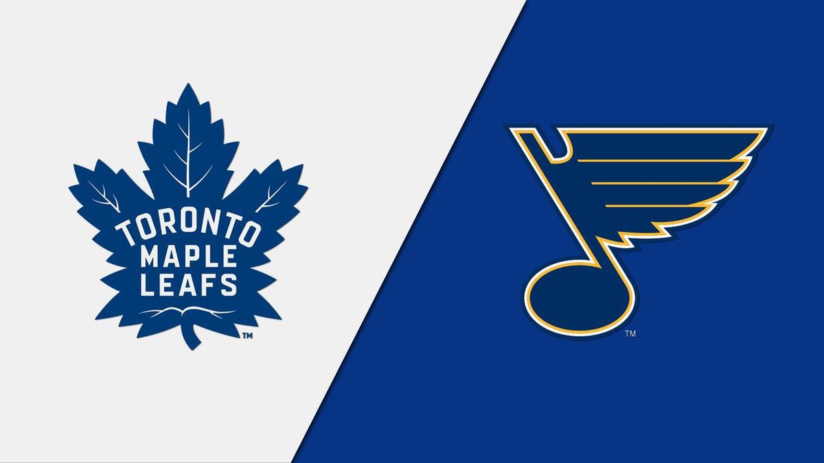 St. Louis Blues vs. Toronto Maple Leafs